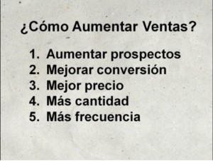 El secreto de las ventas inicio