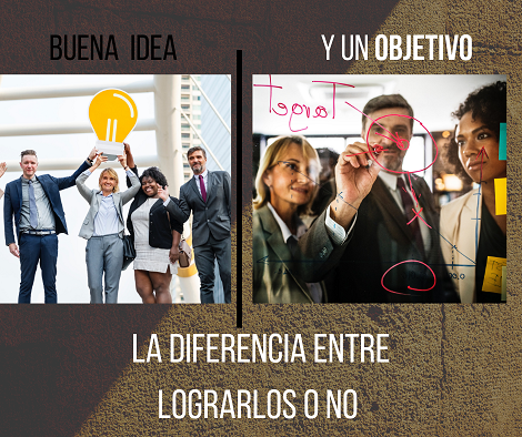 La diferencia entre una buena idea y un Objetivo