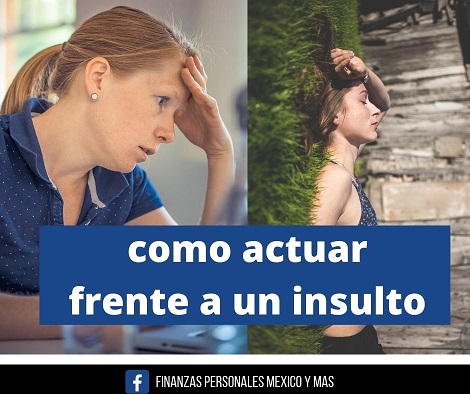 como actuar frente a un insulto